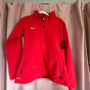 Nike Women's Red Puffer Jacket